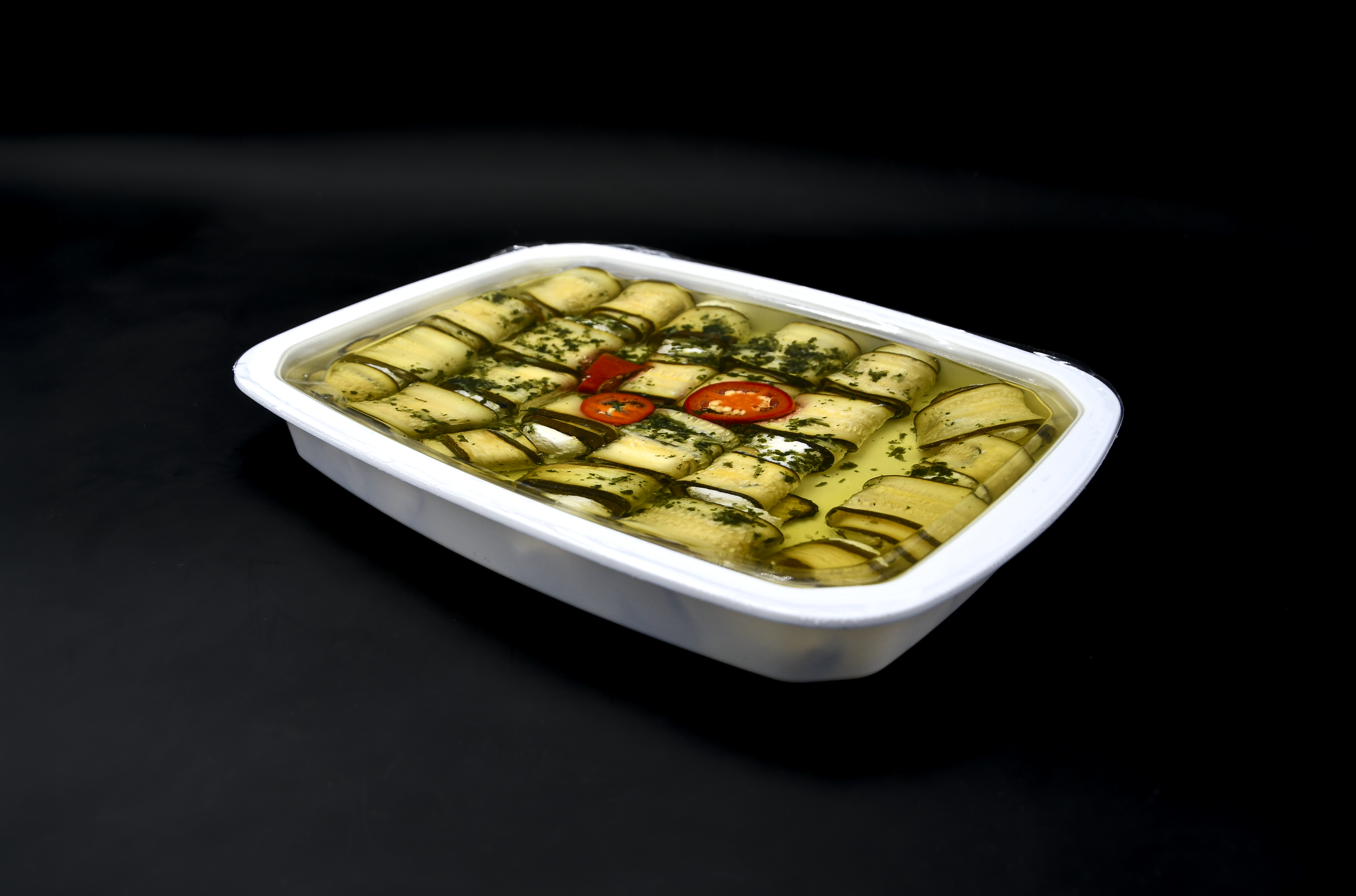 Involtinis de courgette au fromage de vache